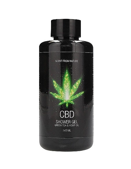 CBD - do Kąpieli i Prysznicu - Zestaw 3 - Green Tea Hemp Oil - Lubrykanty, feromony i olejki do masażu CBD - 2
