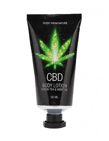 CBD - do Kąpieli i Prysznicu - Zestaw 3 - Green Tea Hemp Oil - Lubrykanty, feromony i olejki do masażu CBD - 3