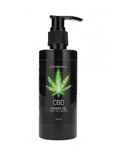 CBD - do Kąpieli i Prysznicu - Zestaw 4 - Green Tea Hemp Oil - Lubrykanty, feromony i olejki do masażu CBD - 1 2