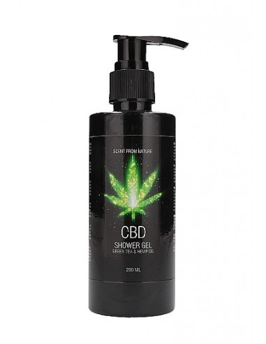 CBD - do Kąpieli i Prysznicu - Zestaw 4 - Green Tea Hemp Oil - Lubrykanty, feromony i olejki do masażu CBD - 2