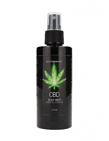 CBD - do Kąpieli i Prysznicu - Zestaw 4 - Green Tea Hemp Oil - Lubrykanty, feromony i olejki do masażu CBD - 3