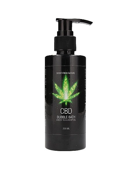 CBD - do Kąpieli i Prysznicu - Zestaw 4 - Green Tea Hemp Oil - Lubrykanty, feromony i olejki do masażu CBD - 4
