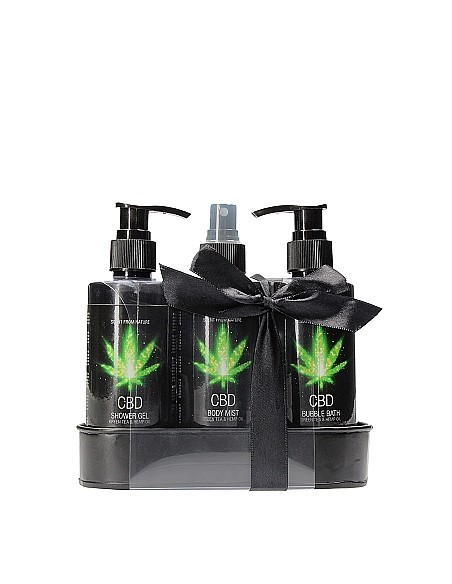 CBD - do Kąpieli i Prysznicu - Zestaw 4 - Green Tea Hemp Oil - Lubrykanty, feromony i olejki do masażu CBD - 8