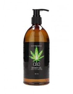 CBD - do Kąpieli i Prysznicu - Zestaw 5 - Green Tea Hemp Oil - Lubrykanty, feromony i olejki do masażu CBD - 1 2