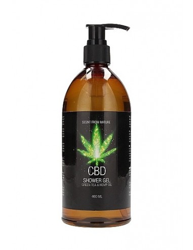 CBD - do Kąpieli i Prysznicu - Zestaw 5 - Green Tea Hemp Oil - Lubrykanty, feromony i olejki do masażu CBD - 2