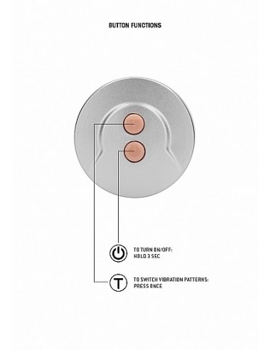 Realistyczny wibrator 8" / 20 cm Realistic Vibrating Dildo With Balls - Flesh - Wibratory Realistyczne - 8