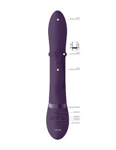 Wibrator Królik Halo - Purple - Wibratory Króliczki - 1 2