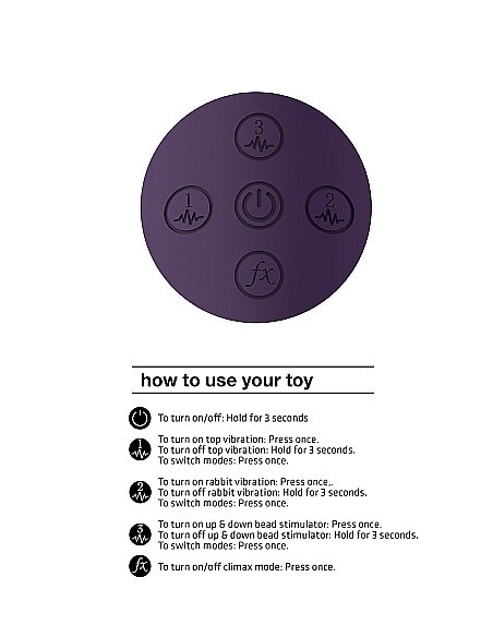 Wibrator Królik Halo - Purple - Wibratory Króliczki - 3