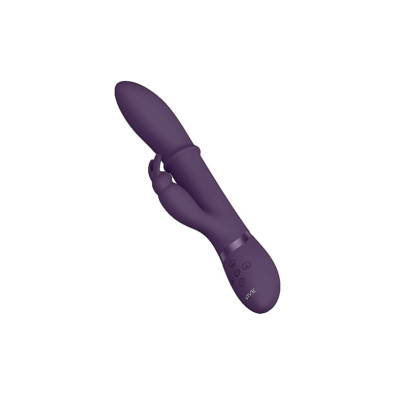 Wibrator Królik Halo - Fioletowy - 9