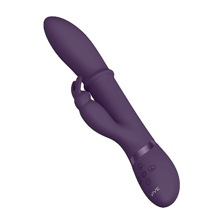 Wibrator Królik Halo - Fioletowy - 9