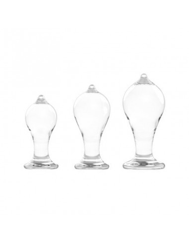 Set di Plug Clear Gaper - Korki analne silikonowe - 1