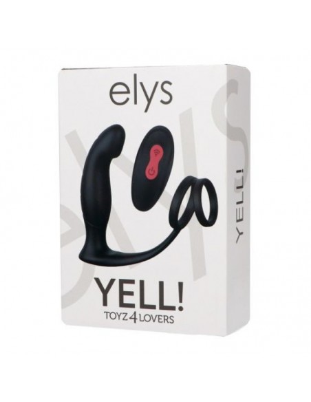 Vibratore e anello fallico Yell - Masażery i stymulatory prostaty - 5