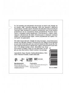 Żel Intymny BOSSGlide 3 ml - Lubrykanty na bazie wody - 1 2