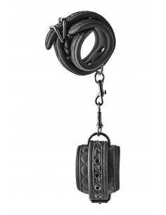 BLAZE HANDCUFF DIAMOND BLACK - Kajdanki erotyczne - 1