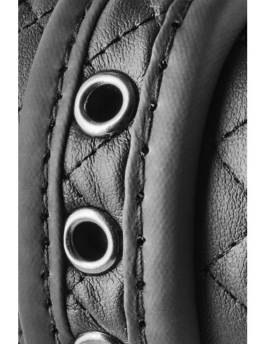 BLAZE HANDCUFF DIAMOND BLACK - Kajdanki erotyczne - 5