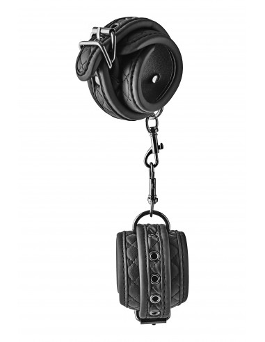 BLAZE HANDCUFF DIAMOND BLACK - Kajdanki erotyczne - 10