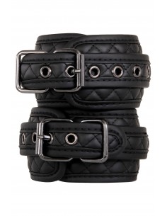 BLAZE ANKLE CUFF DIAMOND BLACK - Kajdanki erotyczne - 1