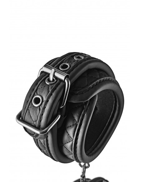 BLAZE ANKLE CUFF DIAMOND BLACK - Kajdanki erotyczne - 2