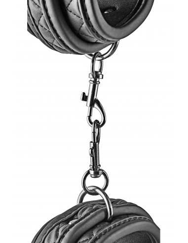 BLAZE ANKLE CUFF DIAMOND BLACK - Kajdanki erotyczne - 3