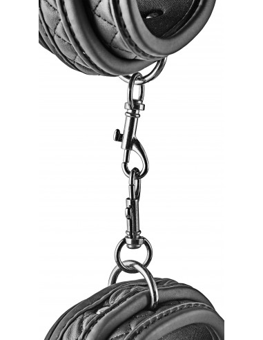 BLAZE ANKLE CUFF DIAMOND BLACK - Kajdanki erotyczne - 4