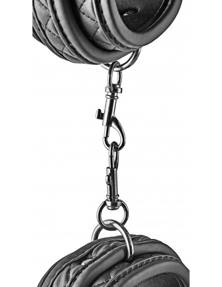 BLAZE ANKLE CUFF DIAMOND BLACK - Kajdanki erotyczne - 4