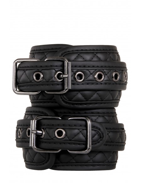 BLAZE ANKLE CUFF DIAMOND BLACK - Kajdanki erotyczne - 9