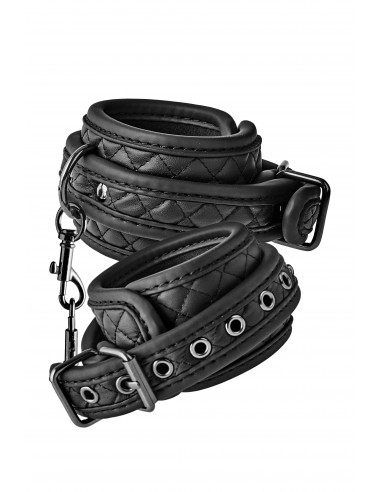 BLAZE ANKLE CUFF DIAMOND BLACK - Kajdanki erotyczne - 11