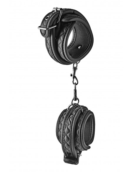 BLAZE ANKLE CUFF DIAMOND BLACK - Kajdanki erotyczne - 12