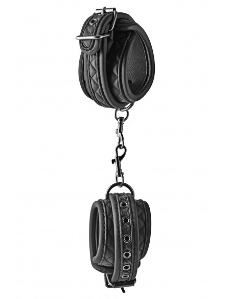 BLAZE ANKLE CUFF DIAMOND BLACK - Kajdanki erotyczne - 14