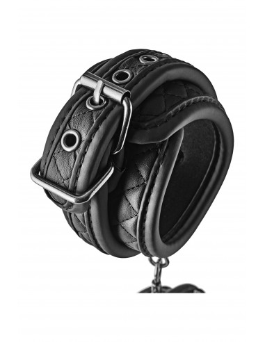 BLAZE ANKLE CUFF DIAMOND BLACK - Kajdanki erotyczne - 16