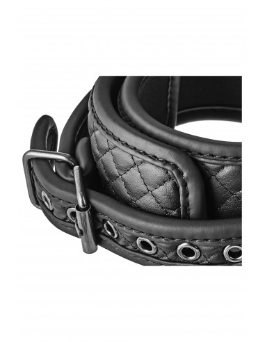 Blaze Collar Leash Diamond Black - Chokery, obroże i smycze - 9