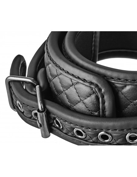 Blaze Collar Leash Diamond Black - Chokery, obroże i smycze - 10