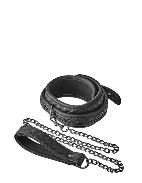 Blaze Collar Leash Diamond Black - Chokery, obroże i smycze - 17