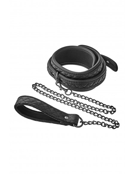 Blaze Collar Leash Diamond Black - Chokery, obroże i smycze - 18