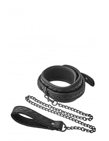 Blaze Collar Leash Diamond Black - Chokery, obroże i smycze - 19