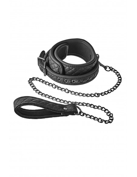 Blaze Collar Leash Diamond Black - Chokery, obroże i smycze - 20