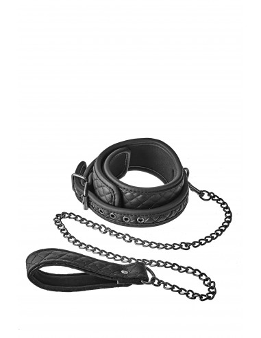 Blaze Collar Leash Diamond Black - Chokery, obroże i smycze - 21