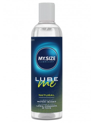 MY.SIZE PRO lube me natural 250 ml - Lubrykanty na bazie wody - 1