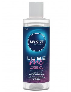 MY.SIZE PRO lube me tingly warming 100 ml - Lubrykanty stymulujące - 1
