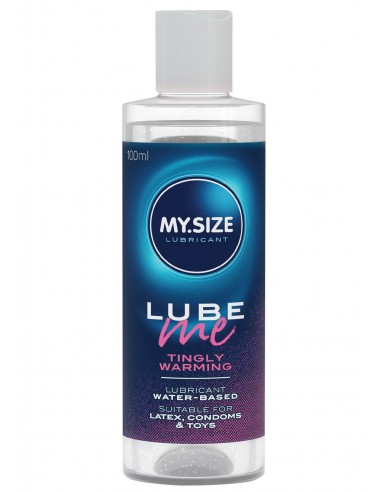 MY.SIZE PRO lube me tingly warming 100 ml - Lubrykanty stymulujące - 1