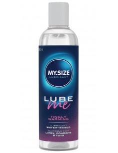 MY.SIZE PRO lube me tingly warming 250 ml - Lubrykanty stymulujące - 1