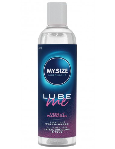 MY.SIZE PRO lube me tingly warming 250 ml - Lubrykanty stymulujące - 1