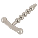 Penisplug Small Anchor – bezszwowy dilator cewki moczowej z 4 kulkami, długość całkowita 5,7 cm - 4