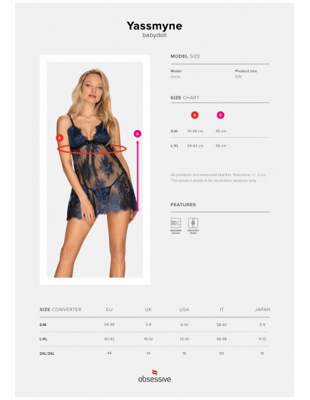 Yassmyne Babydoll I Stringi   - Babydoll - 7