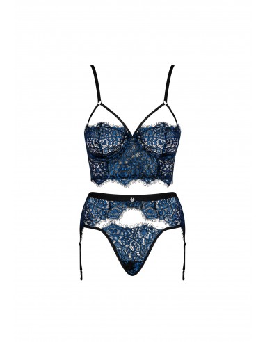 Bielizna-Yassmyne komplet 3-częściowy L/XL - Komplety bielizny erotycznej - 5