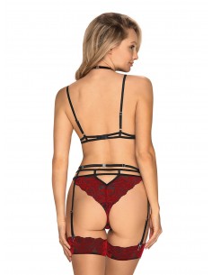 Sugestina komplet 3-częściowy  S/M - Komplety bielizny erotycznej - 1 2