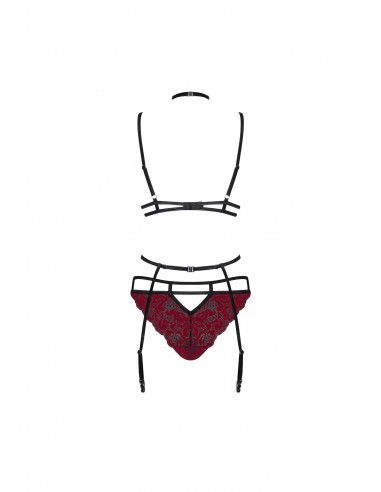 Sugestina komplet 3-częściowy  S/M - Komplety bielizny erotycznej - 6