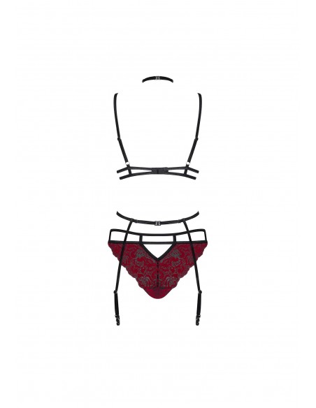 Sugestina komplet 3-częściowy  S/M - Komplety bielizny erotycznej - 6