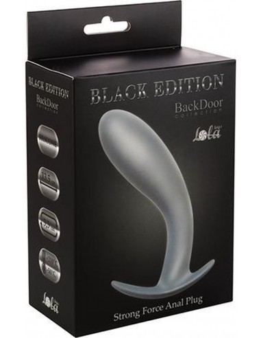 Plug-Strong Force Anal Plug Grey - Korki analne silikonowe - 2