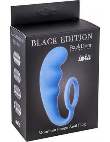 Plug-Mountain Rage Anal Plug Blue - Korki analne silikonowe - 3